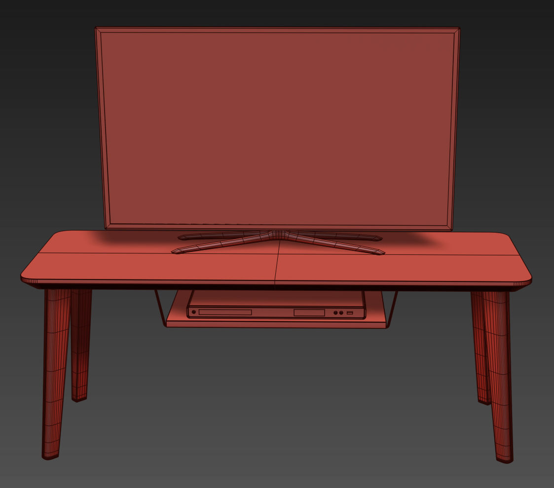 LISABO TV unit 3D model_4