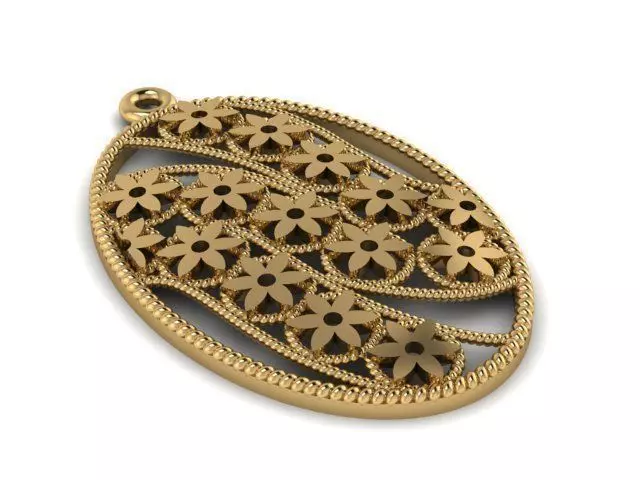 Pendant T01039 3D print model_0