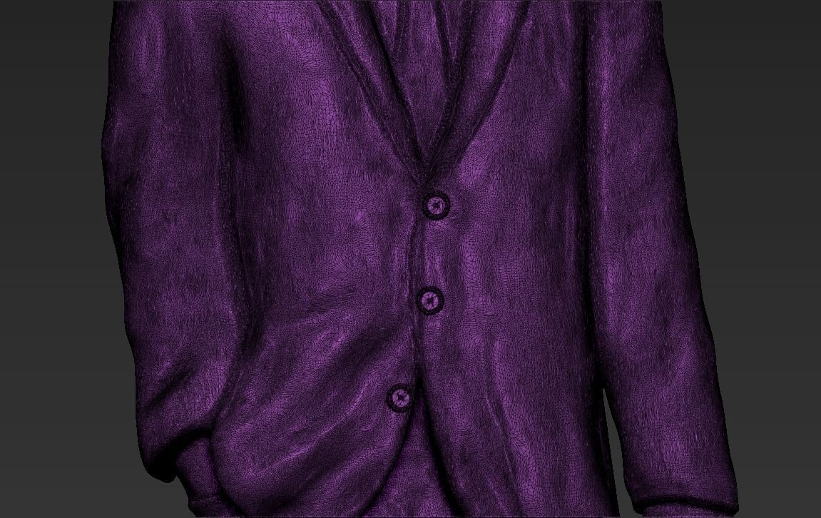 Vladimir Putin 3D printing ready stl obj formats 3D print model_31