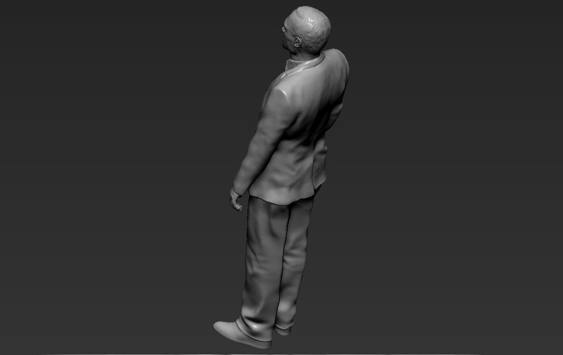 Vladimir Putin 3D printing ready stl obj formats 3D print model_23