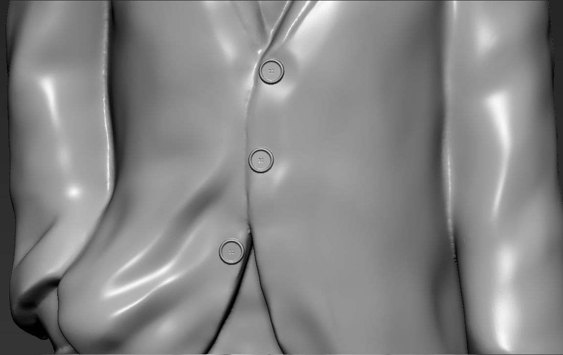 Vladimir Putin 3D printing ready stl obj formats 3D print model_27