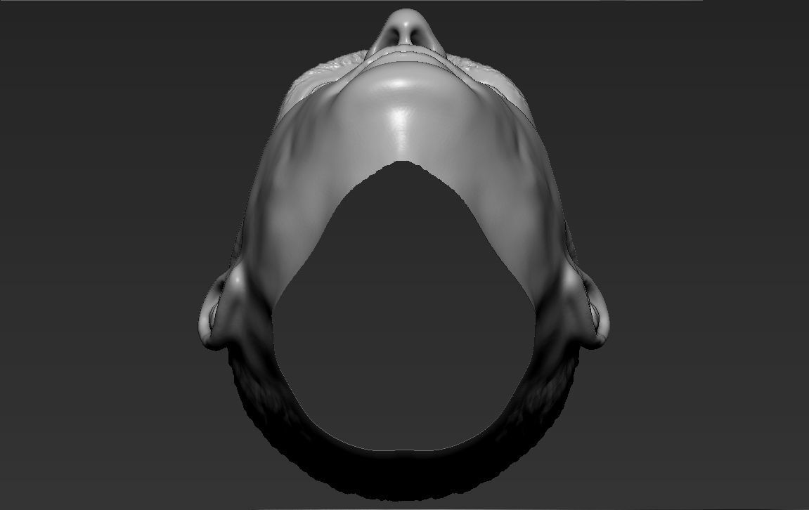 Vladimir Putin standard version only mesh 3D model_17