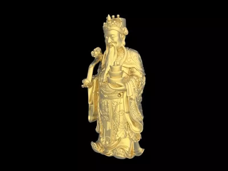 GOD OF WEALTH 3D print model_0