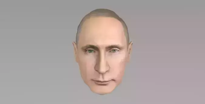 Vladimir Putin 3D model Vladimir Putin 3D model