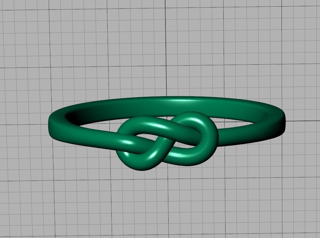 The Knot ring 3dmodel 3D print model_41