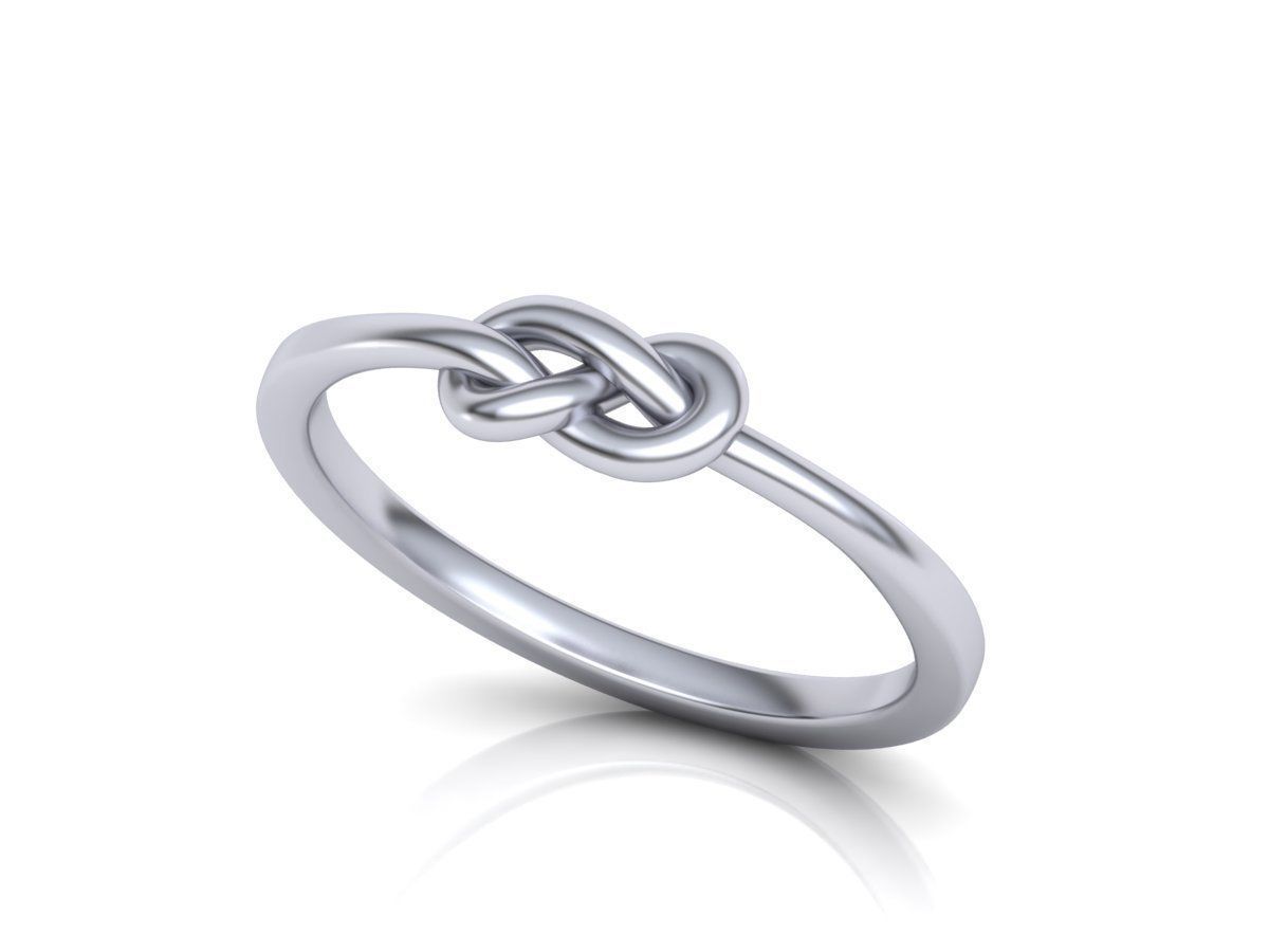 The Knot ring 3dmodel 3D print model_7