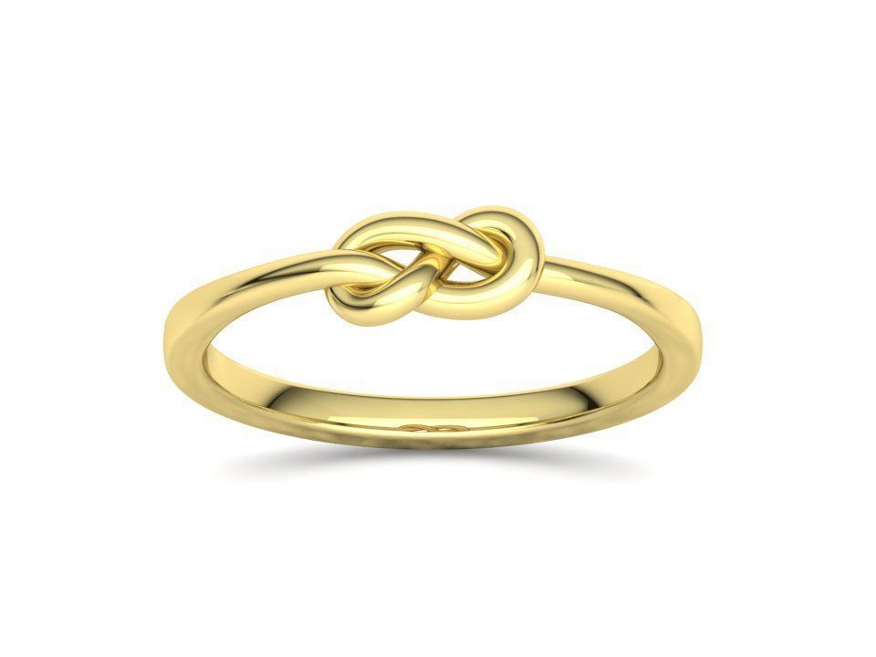 The Knot ring 3dmodel 3D print model_17