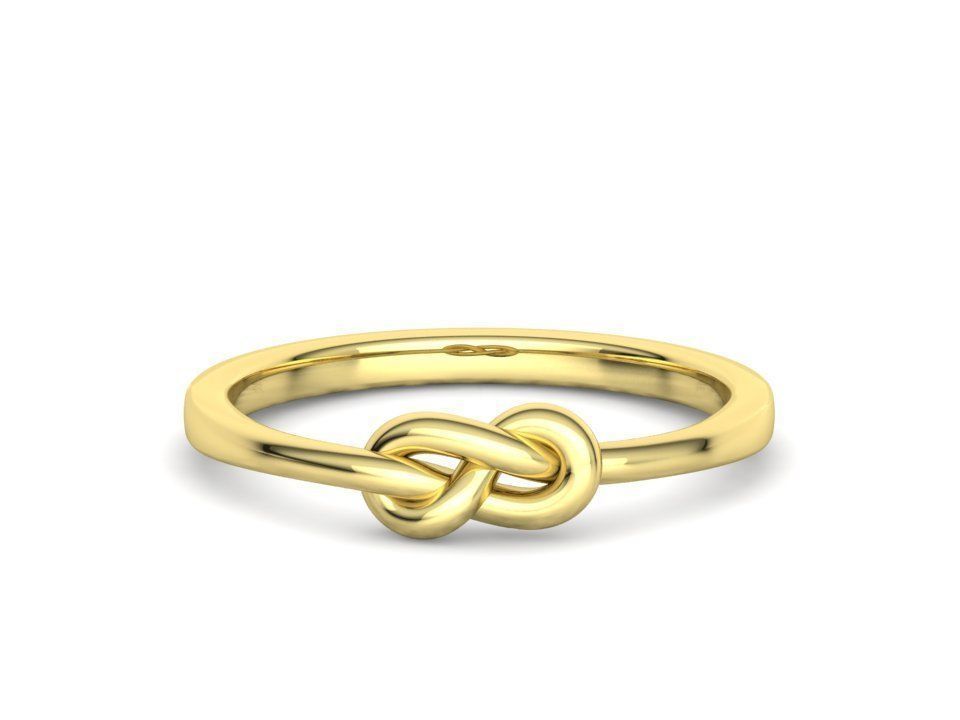 The Knot ring 3dmodel 3D print model_14