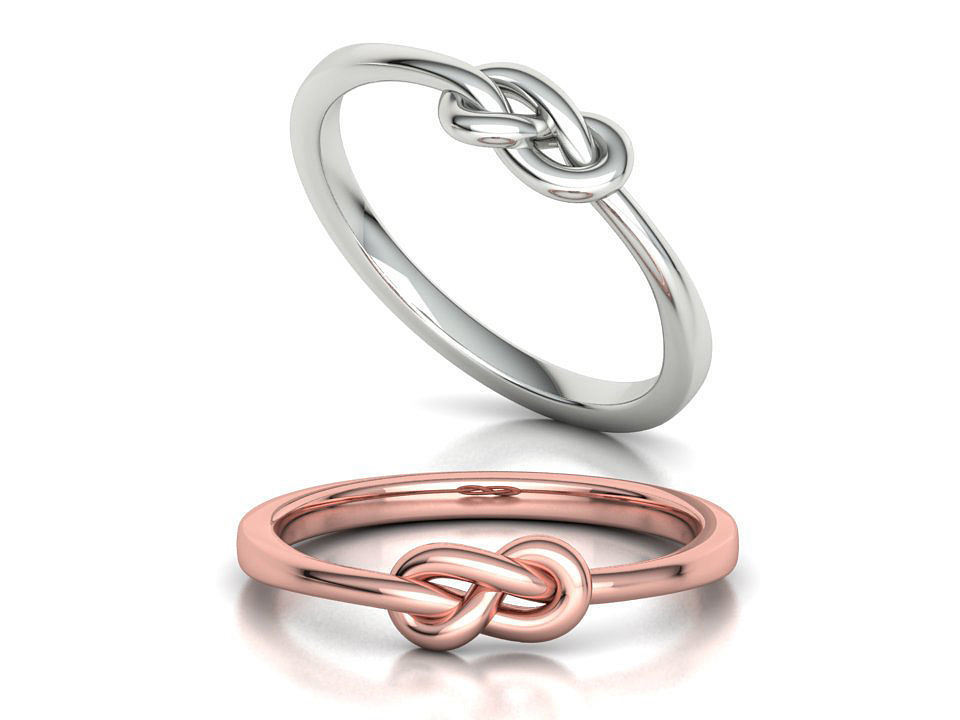 The Knot ring 3dmodel 3D print model_1