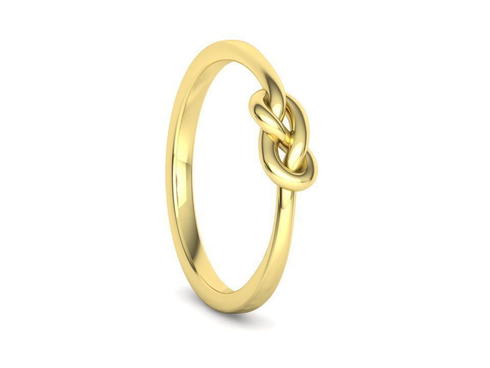 The Knot ring 3dmodel 3D print model_20