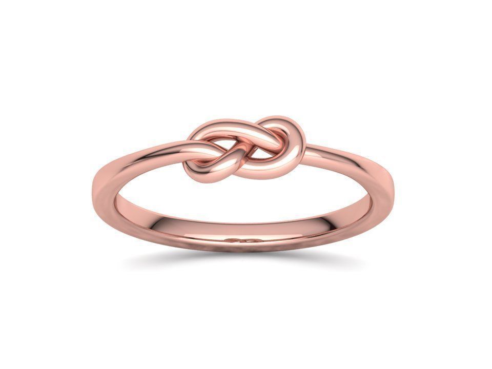 The Knot ring 3dmodel 3D print model_16