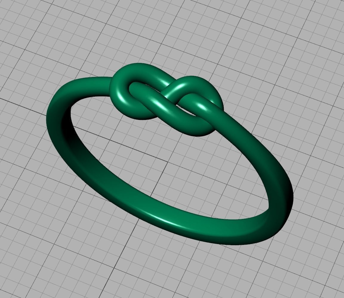 The Knot ring 3dmodel 3D print model_39