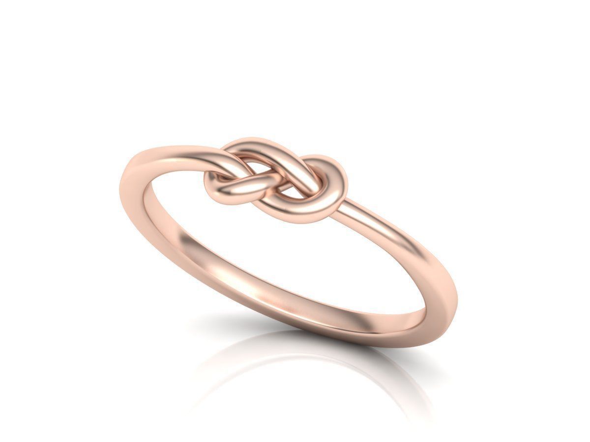 The Knot ring 3dmodel 3D print model_6
