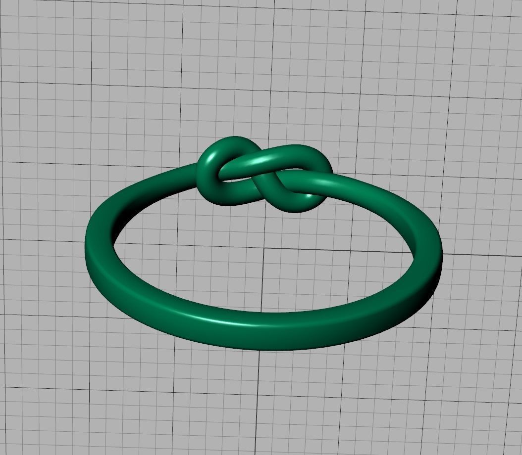 The Knot ring 3dmodel 3D print model_42