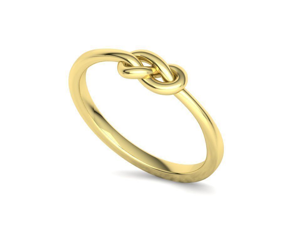 The Knot ring 3dmodel 3D print model_34