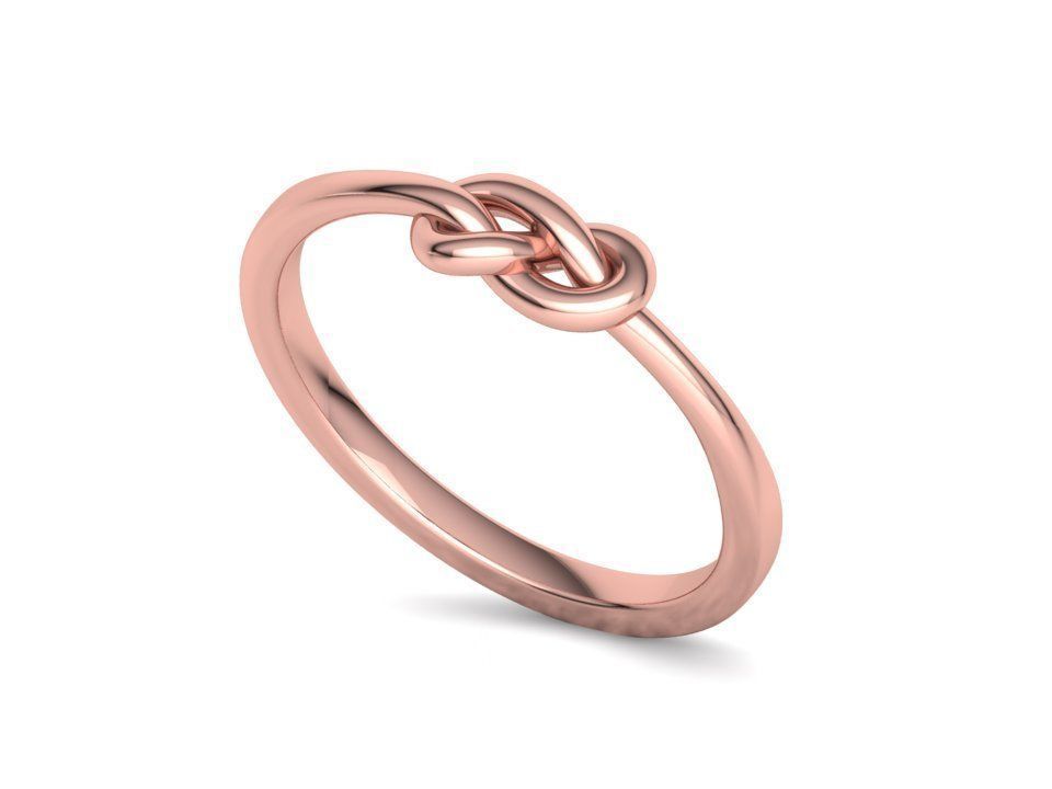 The Knot ring 3dmodel 3D print model_33