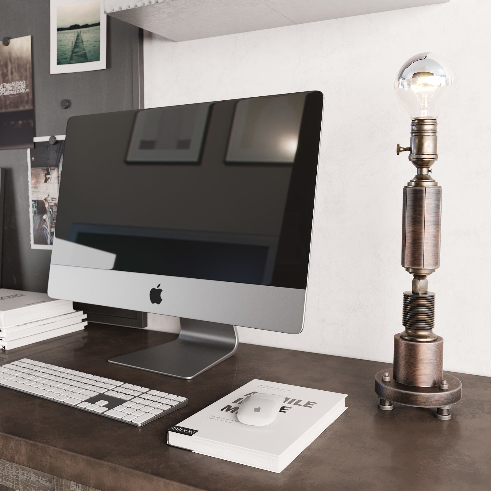 Vaughn Storage Desk 3D model_4