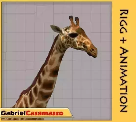 Giraffe with animation