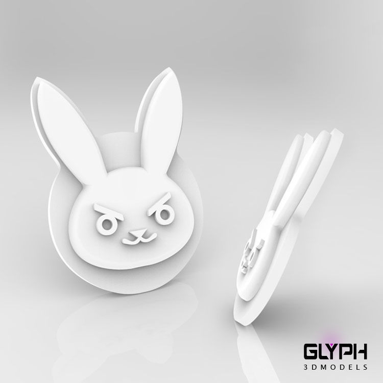 Dva Overwatch gadgets 3D print model_4