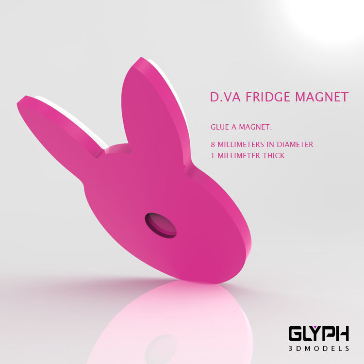 Dva Overwatch gadgets 3D print model_2