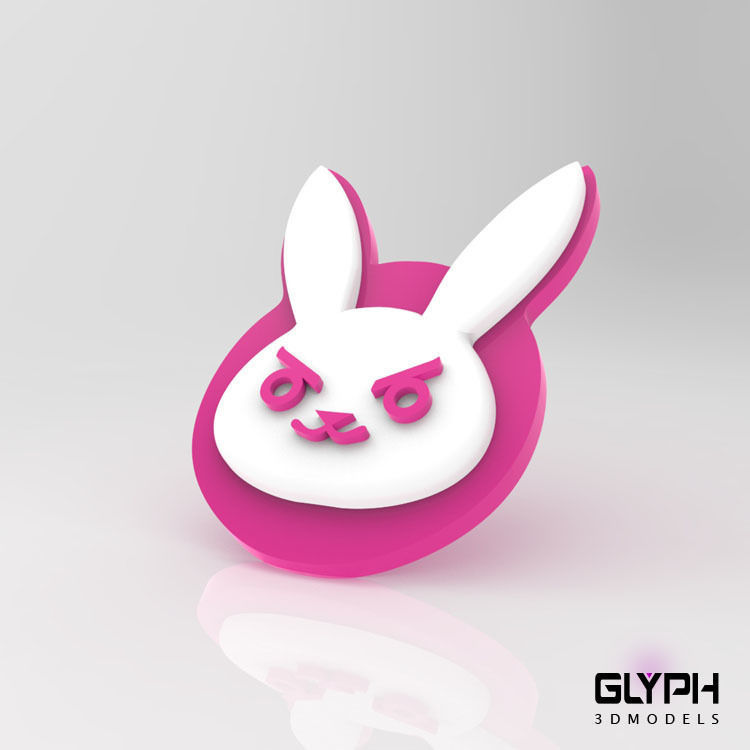 Dva Overwatch gadgets 3D print model_1