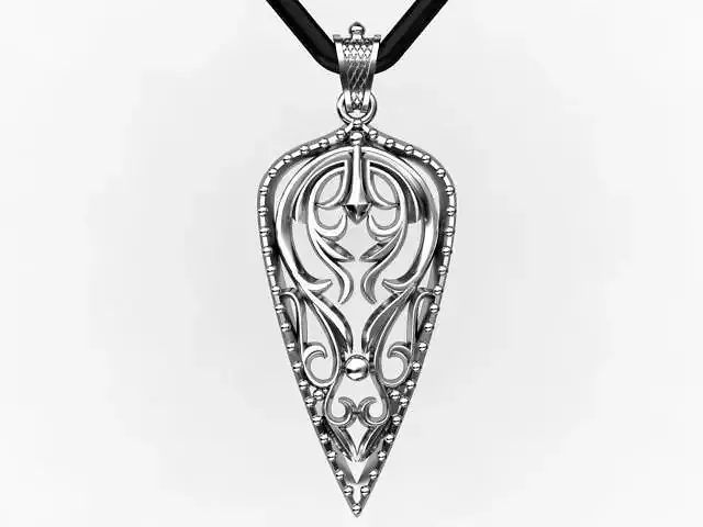 Pendant with pattern 