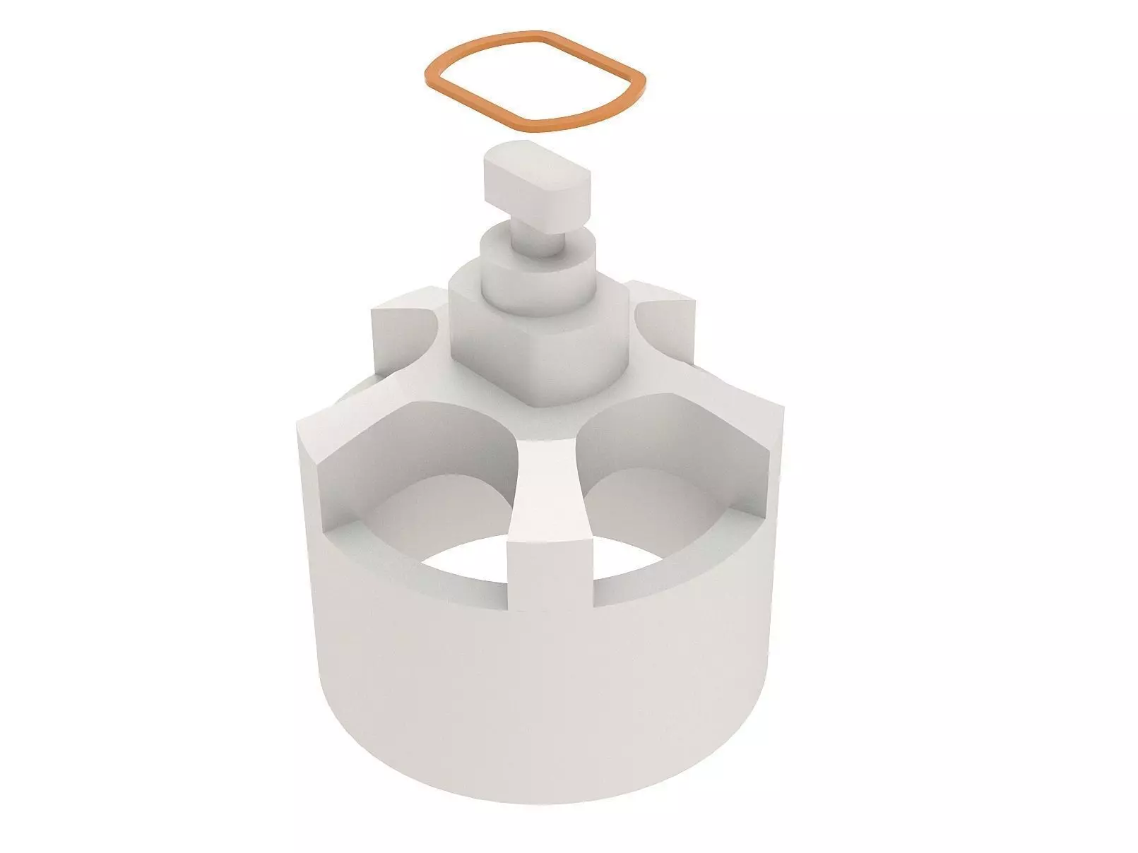 Xiaomi Mi Drone - Anti backlash propeller system Free 3D print model