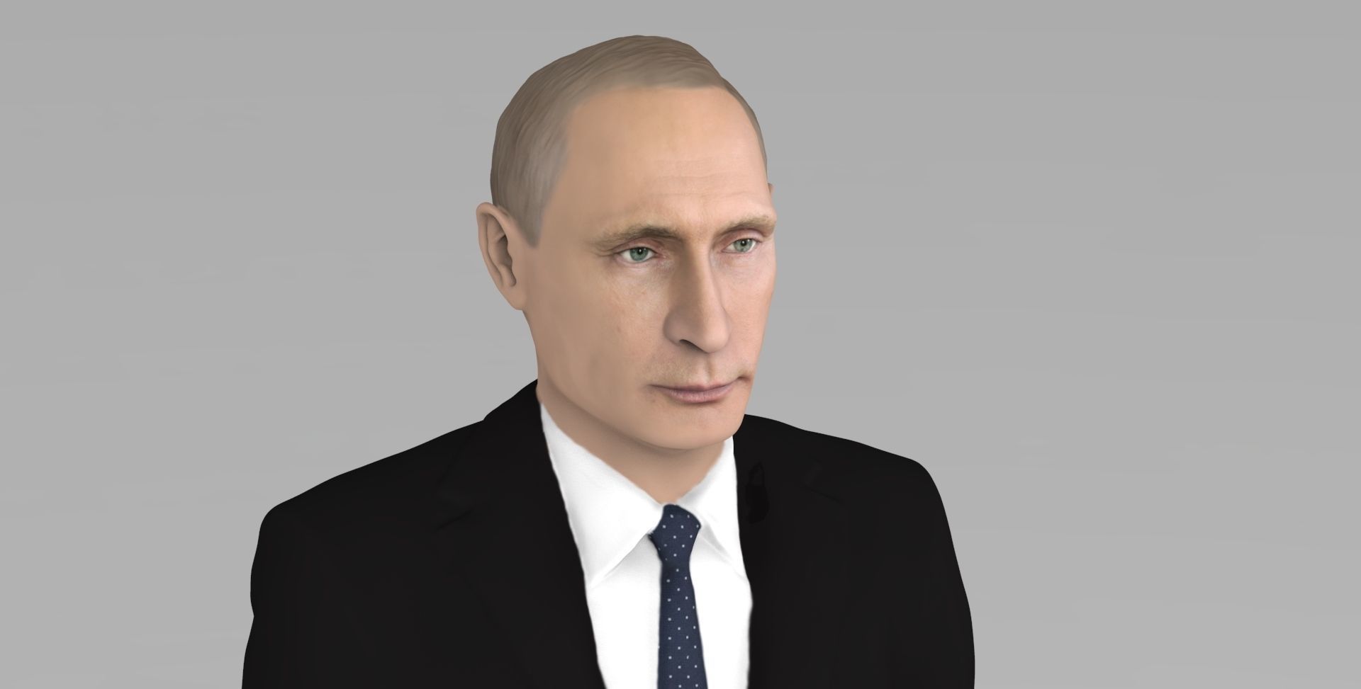 Vladimir Putin ready for full color 3D printing 3D print model_14