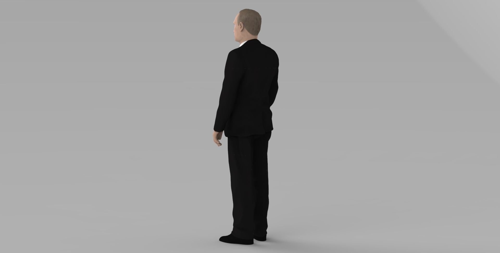 Vladimir Putin ready for full color 3D printing 3D print model_9