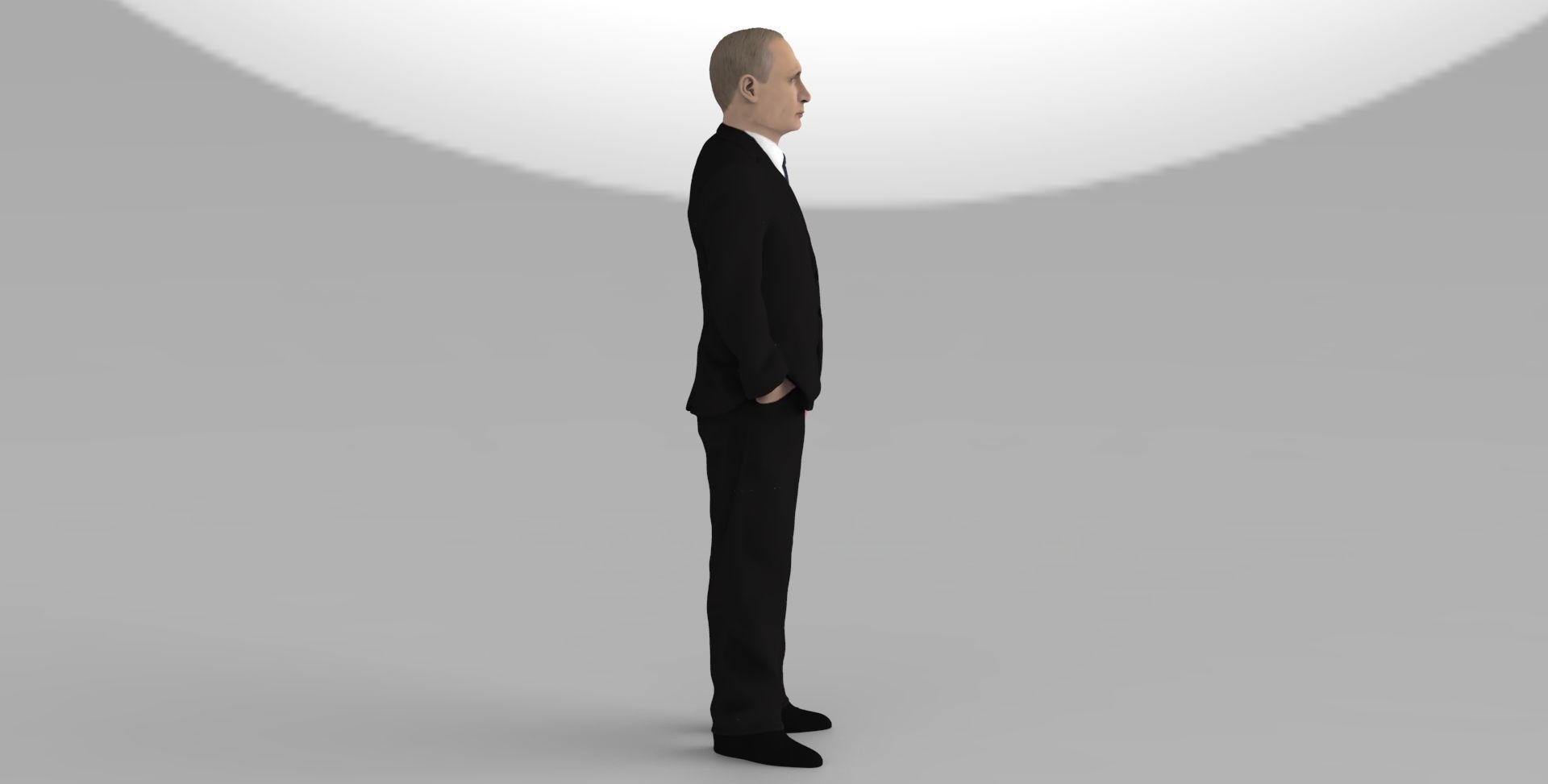Vladimir Putin ready for full color 3D printing 3D print model_7