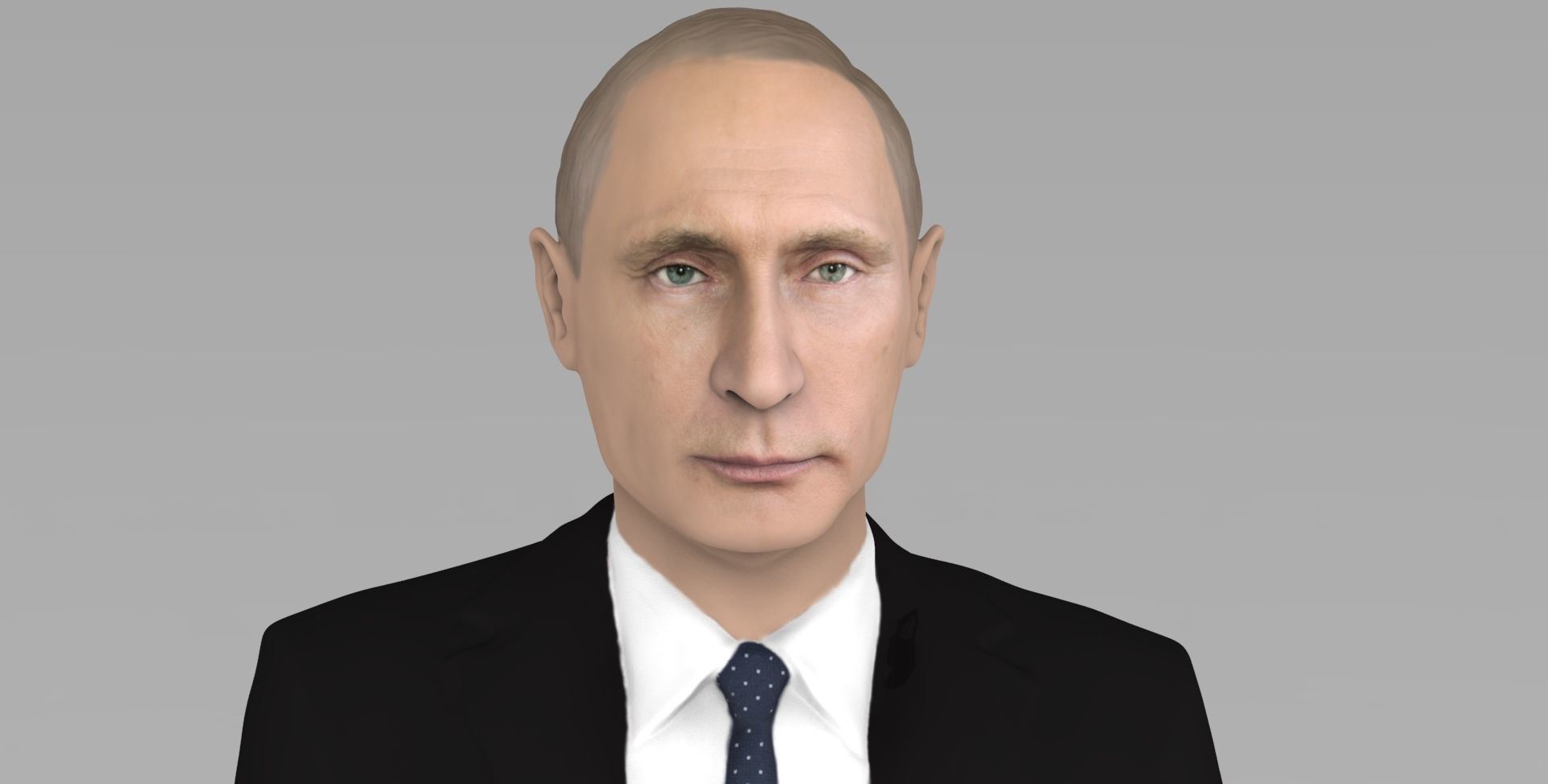 Vladimir Putin ready for full color 3D printing 3D print model_2
