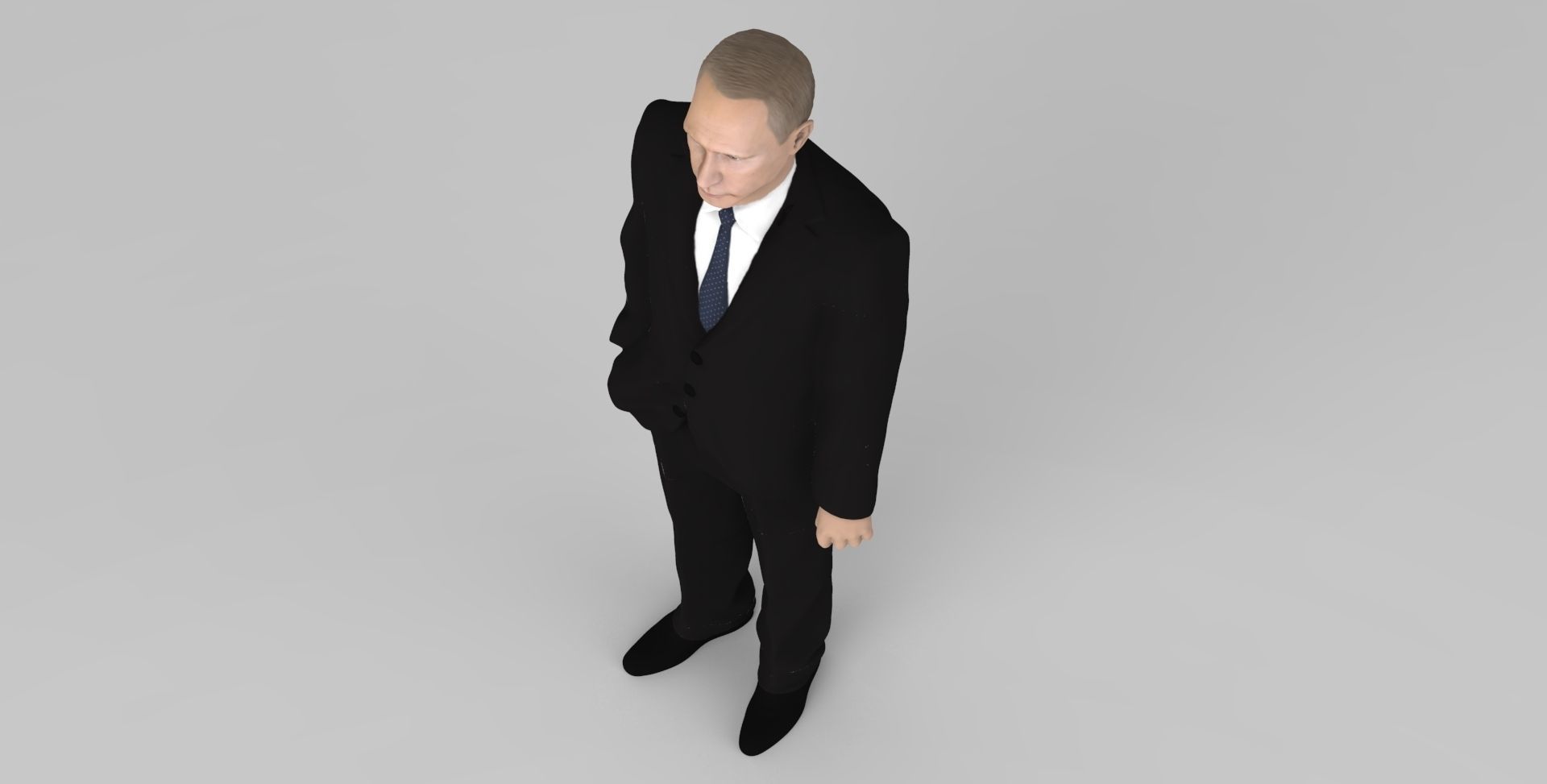 Vladimir Putin ready for full color 3D printing 3D print model_18