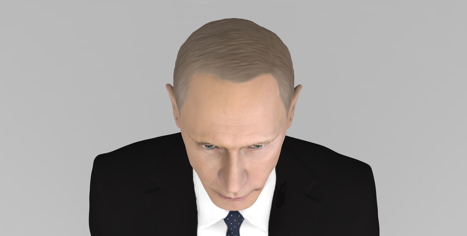 Vladimir Putin ready for full color 3D printing 3D print model_15