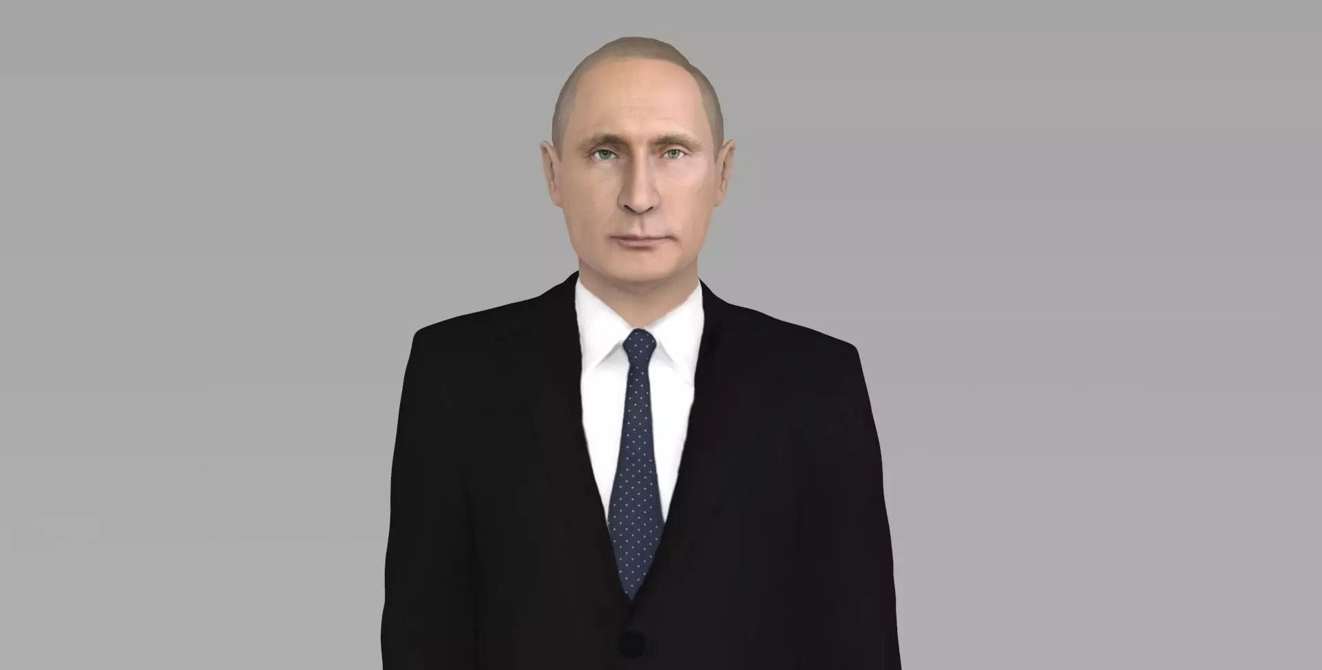 Vladimir Putin ready for full color 3D printing 3D print model_0
