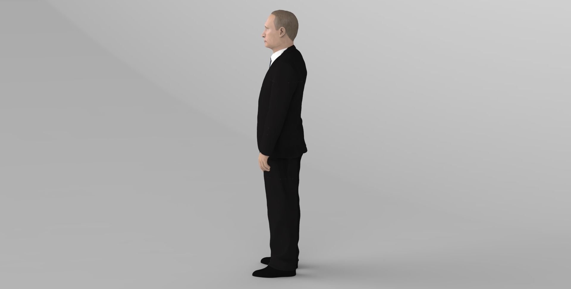 Vladimir Putin ready for full color 3D printing 3D print model_10