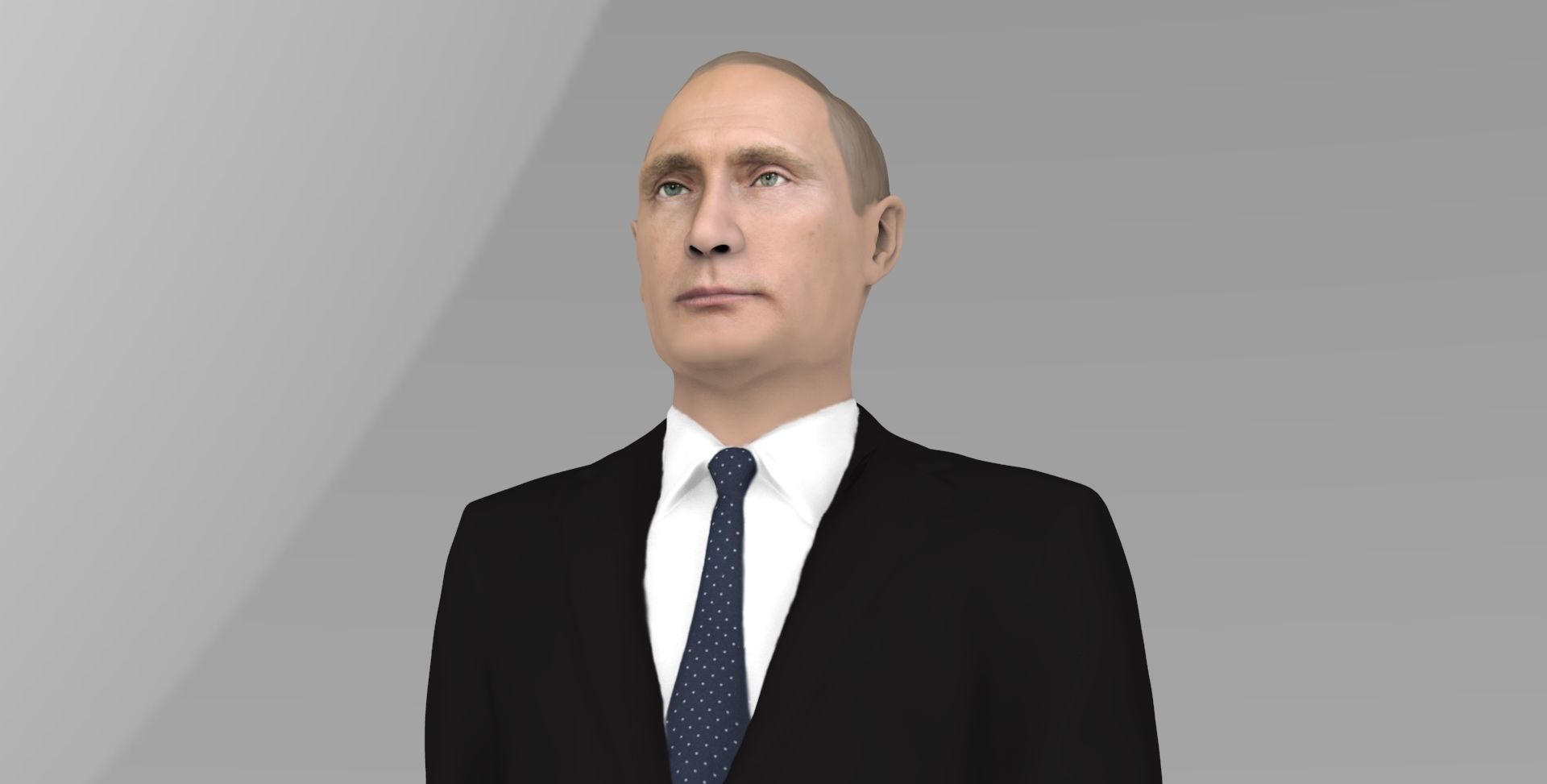 Vladimir Putin ready for full color 3D printing 3D print model_17