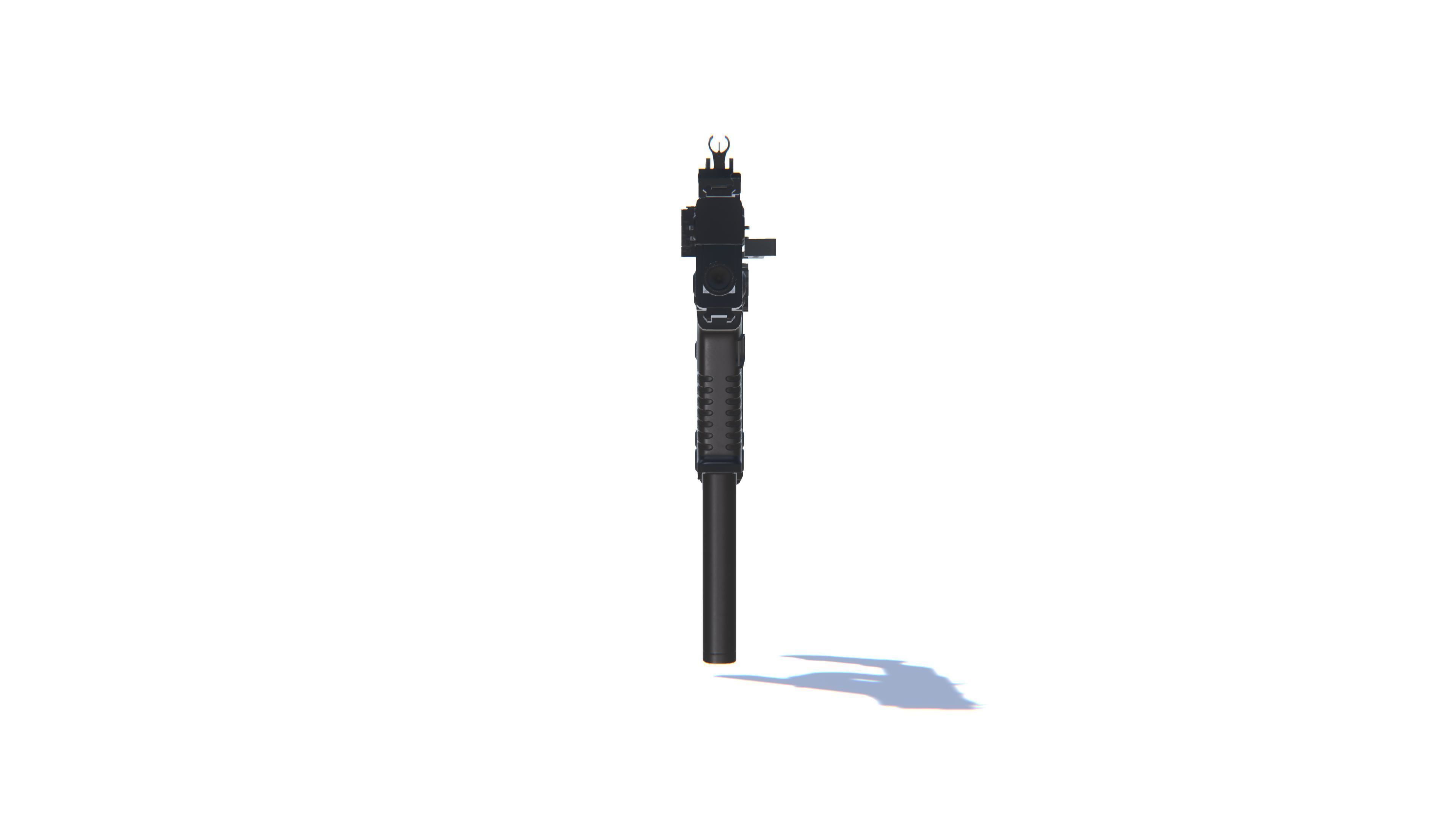 SMG Kriss Vector Low-poly 3D model_18