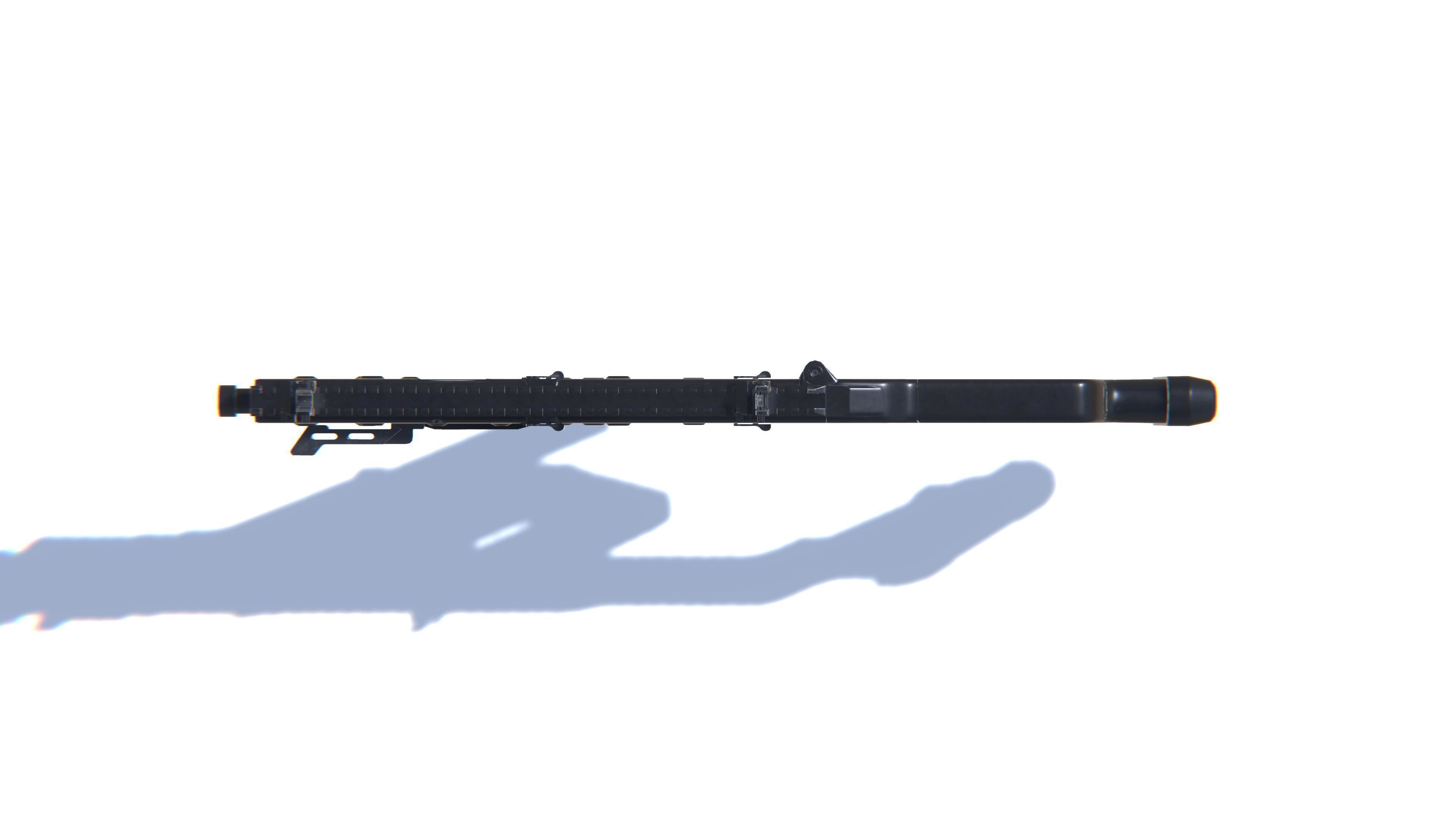 SMG Kriss Vector Low-poly 3D model_22