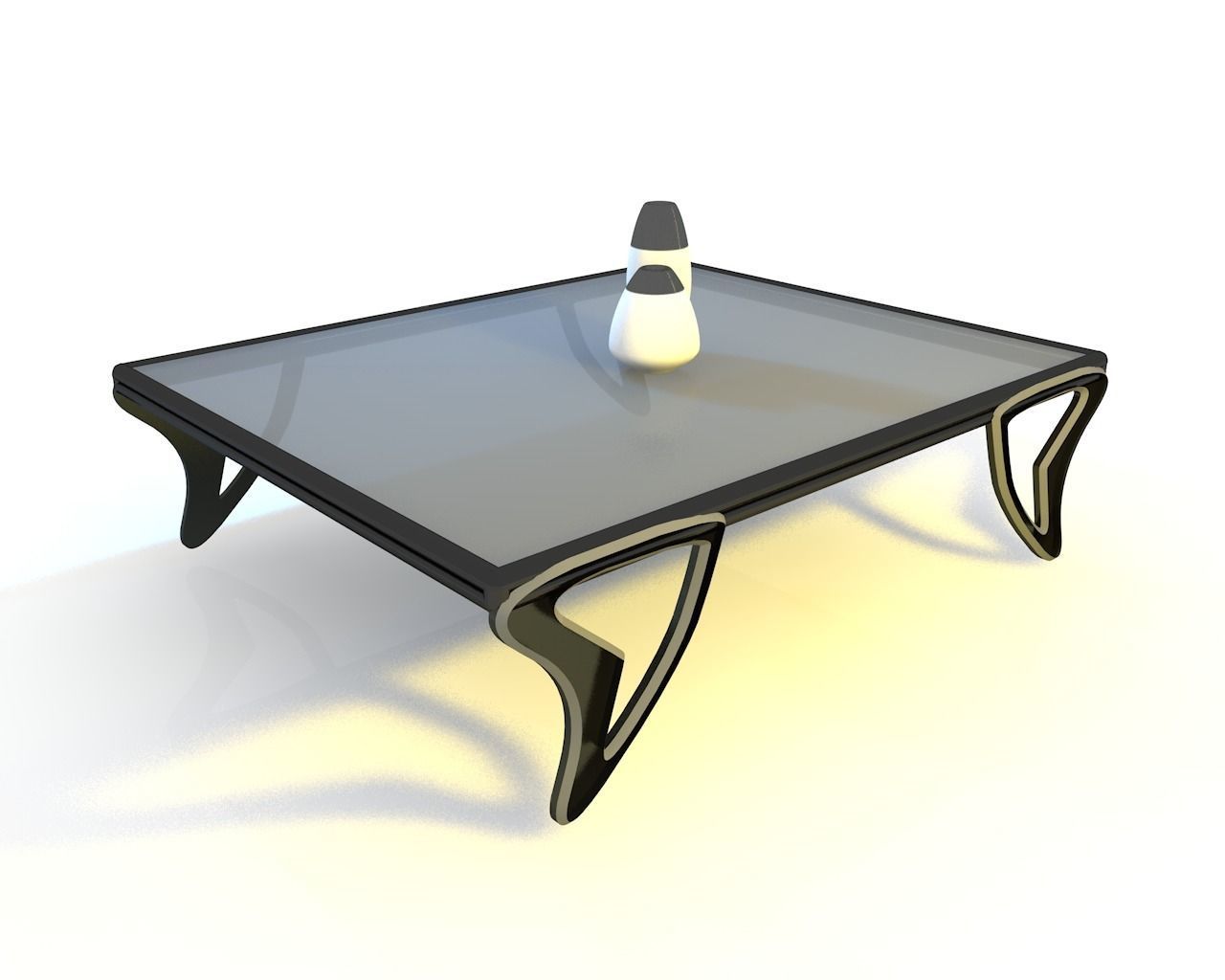 3D table modern style 3D model_2