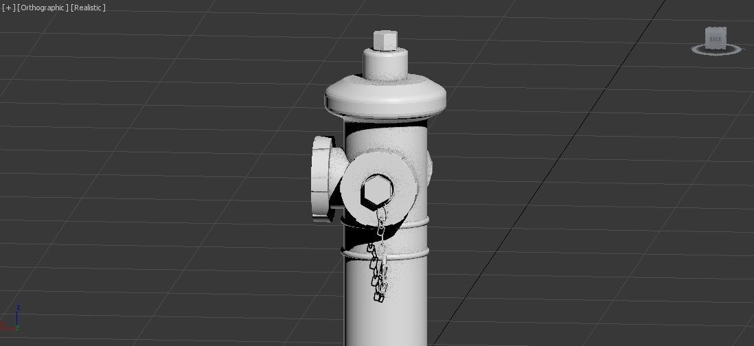Fire Hydrant 4 - Safety and Emergency Equipment Low-poly 3D model_9