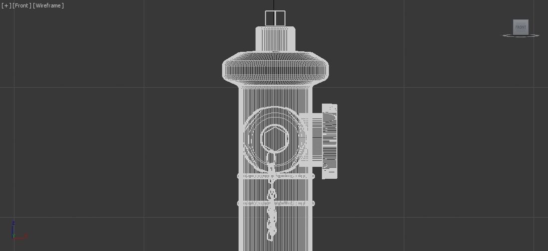 Fire Hydrant 4 - Safety and Emergency Equipment Low-poly 3D model_22