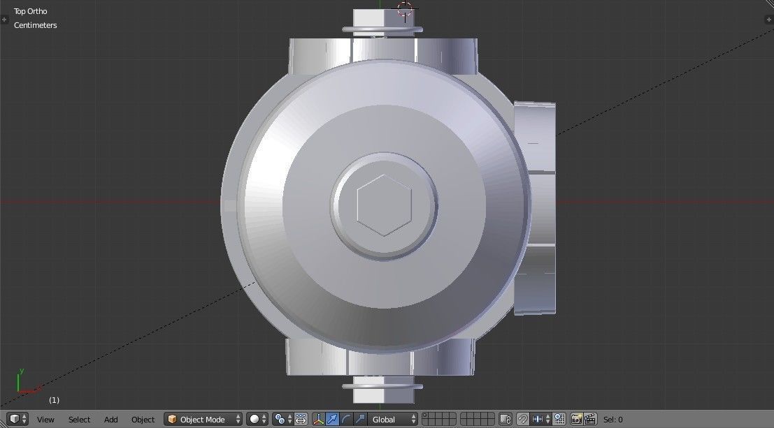 Fire Hydrant 4 - Safety and Emergency Equipment Low-poly 3D model_6