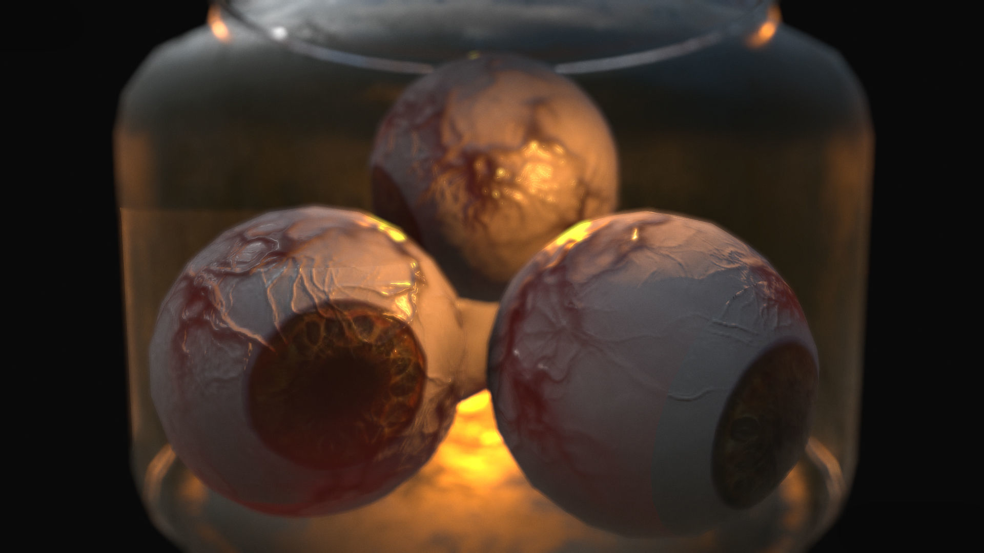 Specimen Jar Low-poly 3D model_2