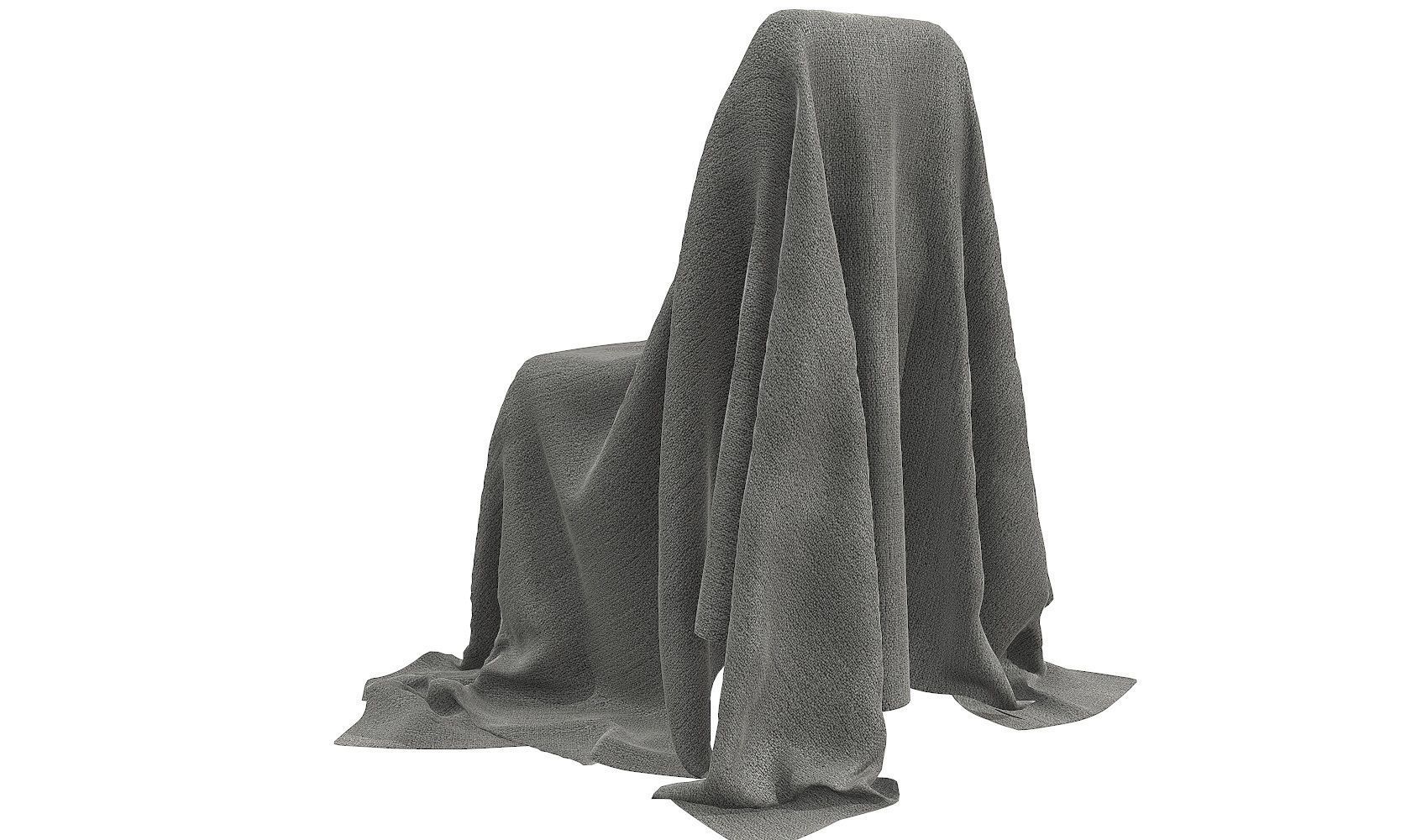 Fabric Cover V3 Low-poly 3D model_7