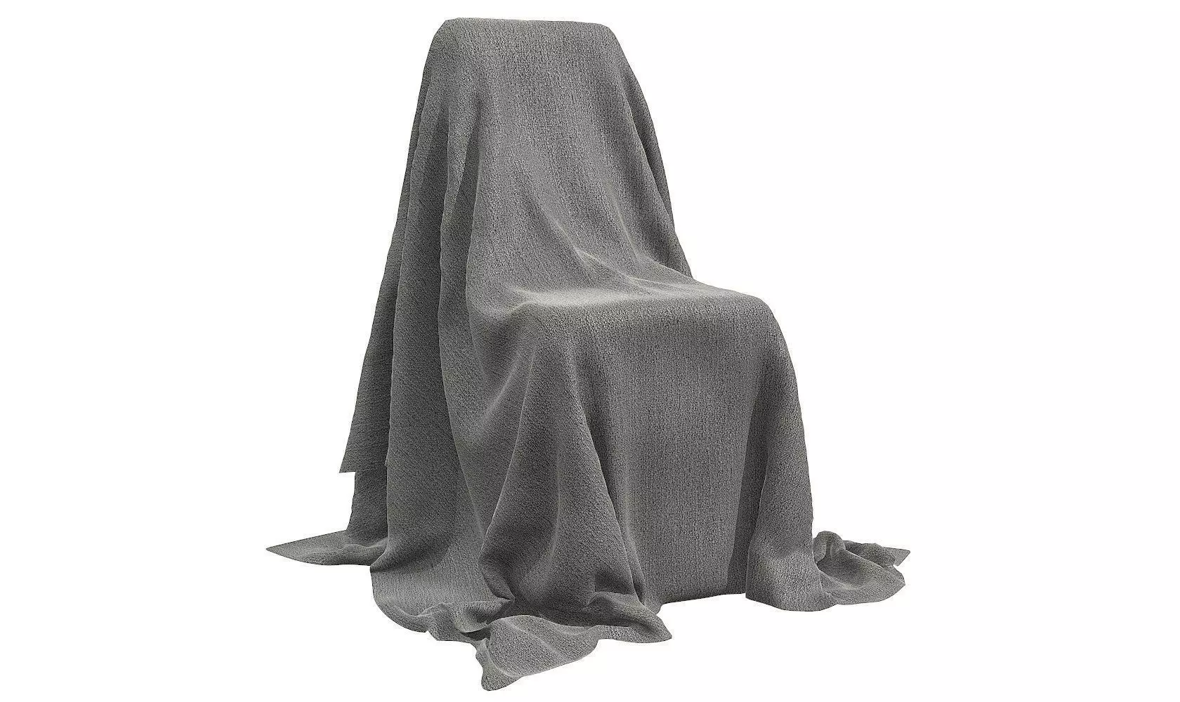 Fabric Cover V3 Low-poly 3D model_0