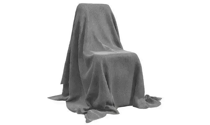 Fabric Cover V3 Low-poly 3D model