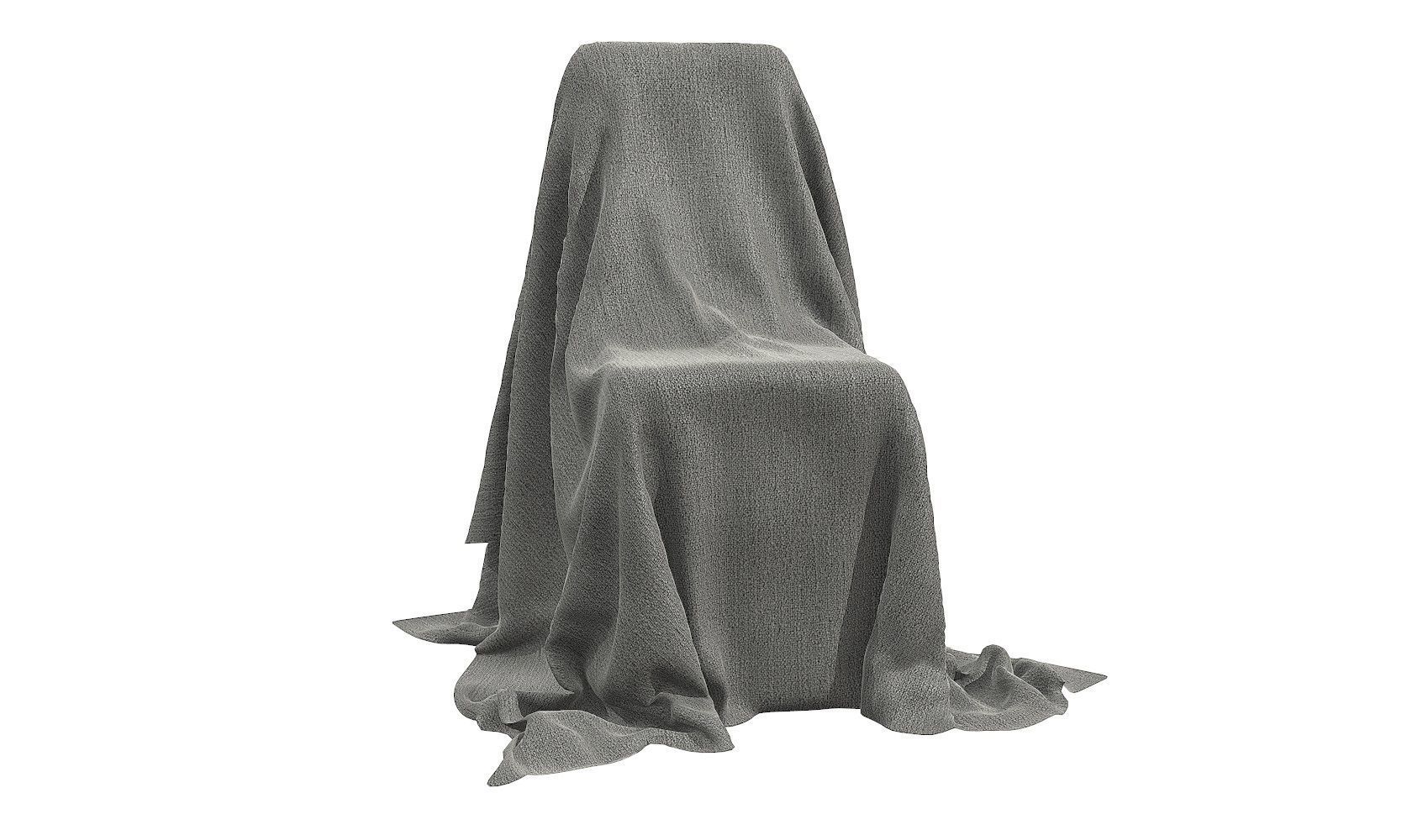 Fabric Cover V3 Low-poly 3D model_12