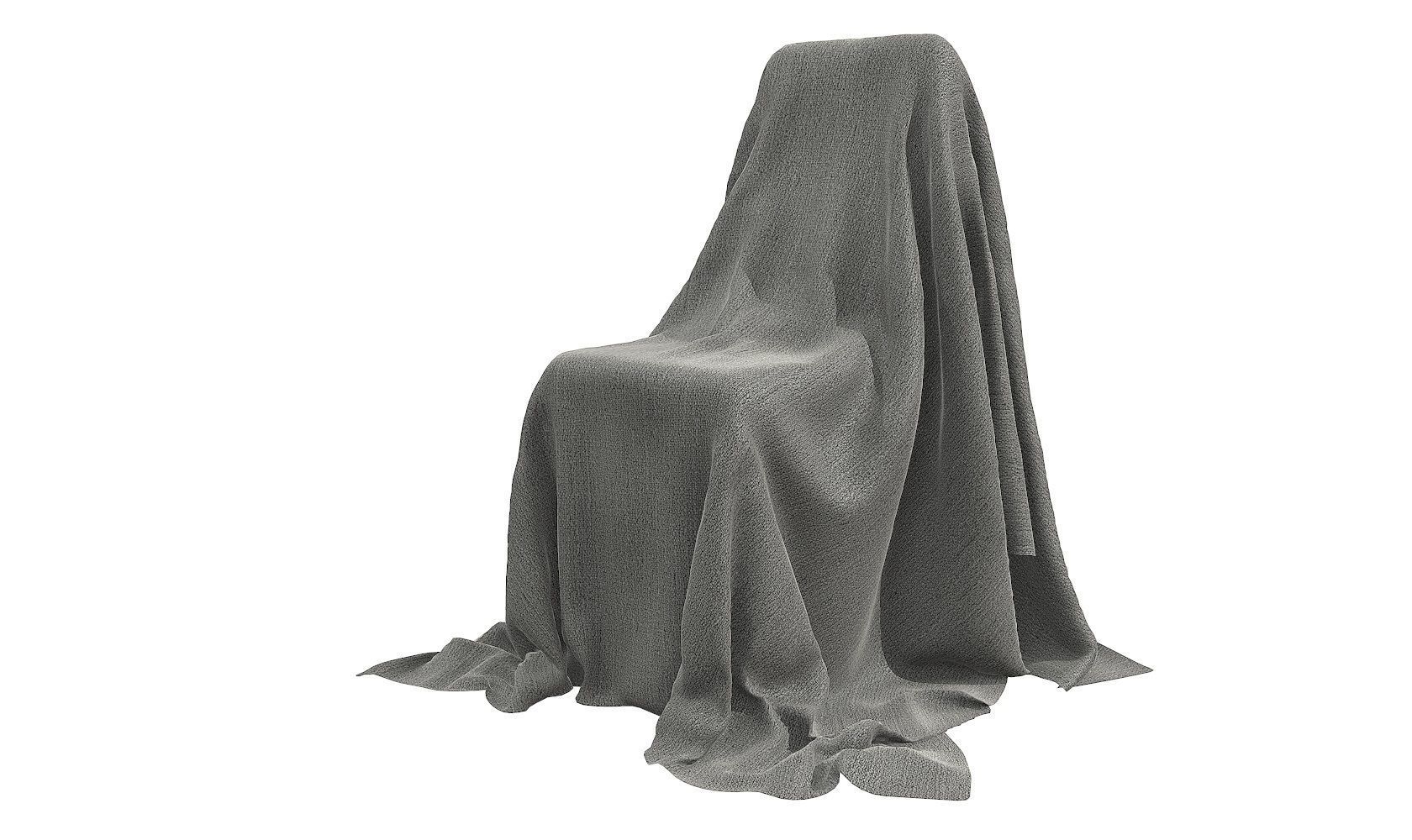 Fabric Cover V3 Low-poly 3D model_10