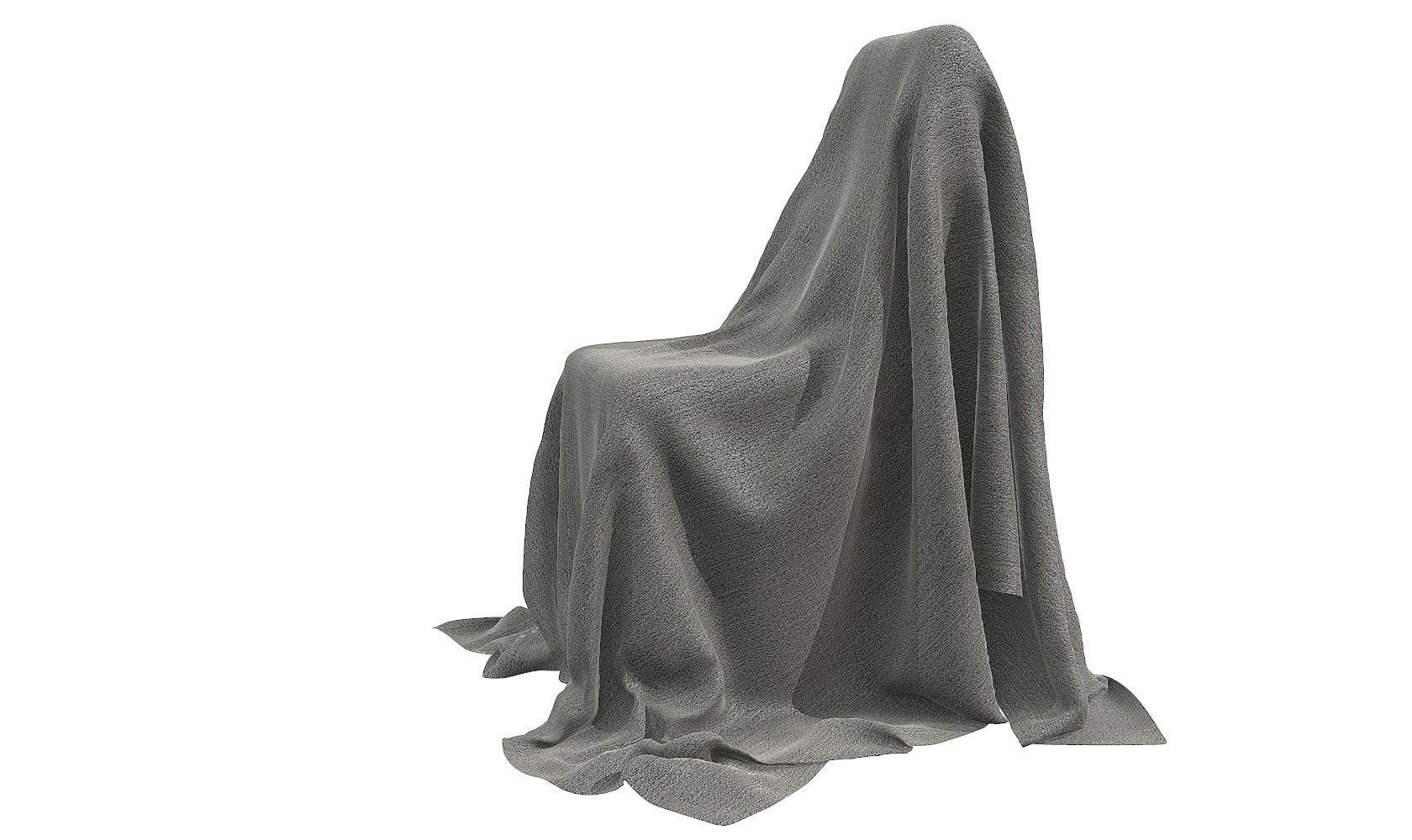 Fabric Cover V3 Low-poly 3D model_9