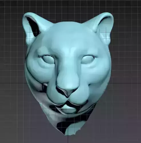 leopard 3D print model